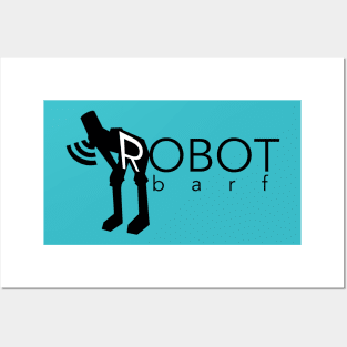 RobotBarf Logo Posters and Art